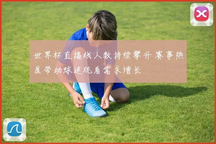 世界杯直播线人数持续攀升 赛事热度带动球迷观看需求增长